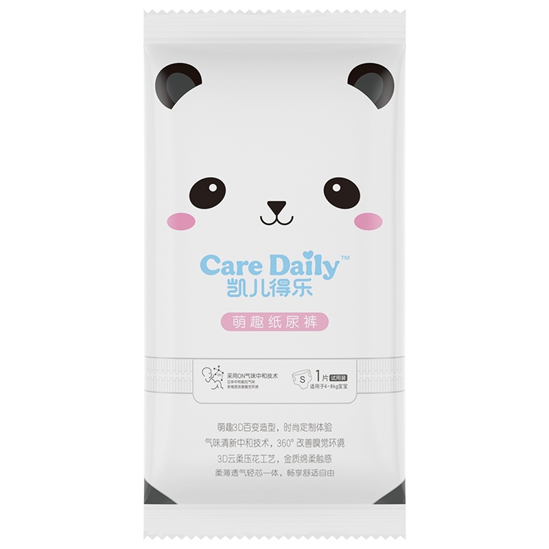 萌趣纸尿裤试用装S码 1片装