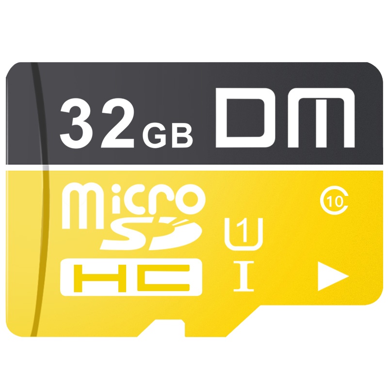 DM 64GB TF(MicroSD)存储卡 C10 TF-U1 手机内存卡行车记录仪平板电脑高速存储卡金色