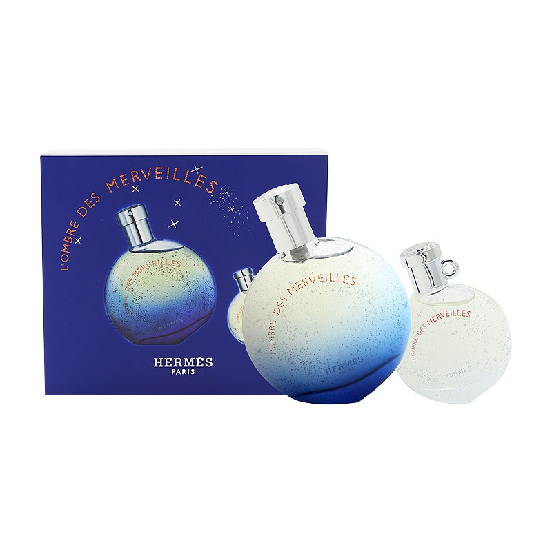 HERMES爱马仕 暗影橘彩星光女士浓香水EDP两件套(50ml+7.5ml)