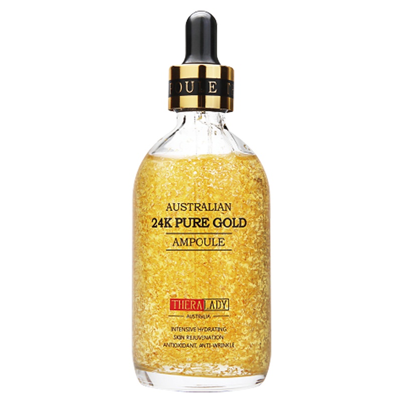 品牌方授权正品保证澳洲thera lady大金瓶24k黄金精华液夏季控油补水保湿面部精华