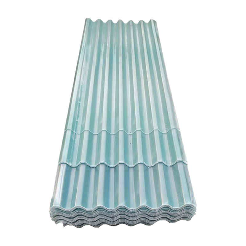 FRP采光瓦透明瓦玻璃纤维树脂瓦雨棚阳光瓦彩钢瓦天井车棚 1.0毫米厚度(实际宽度85厘米) 3.0米长(1张)