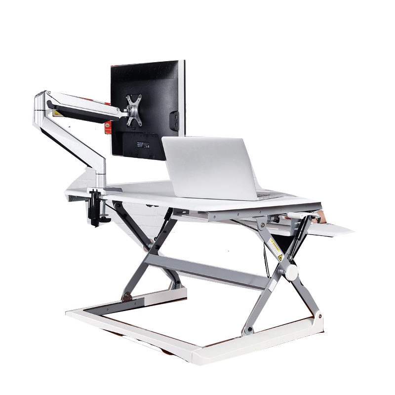 乐歌 Loctek M1 站立办公支架升降桌笔记本台式可升降站立式电脑桌办公桌子