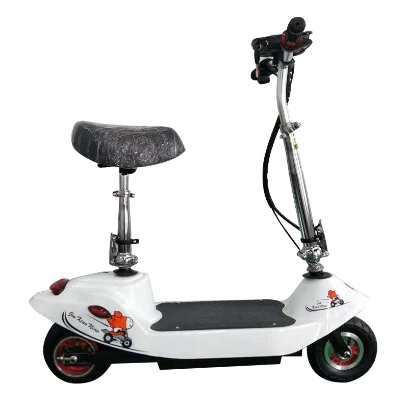 爱乐迪 小海豚电动车 电动滑板车 迷你折叠车 都市小巧女士电动车 电动自行车 代步车 电瓶车[黑、白、红、粉可选]