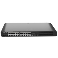 睿易 锐捷全千兆非网管智能POE企业级交换机 RG-ES126G-P 24口千兆+2口千兆POE