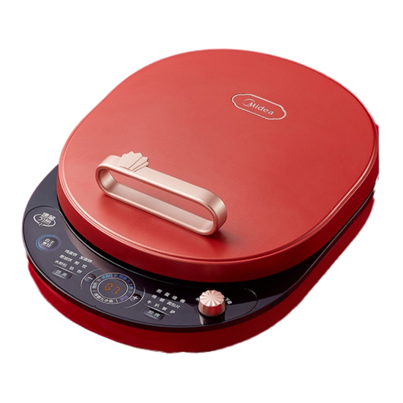 美的(Midea)电饼铛 家用微电脑速脆技术煎烤机 MC-JK30Q4-400R