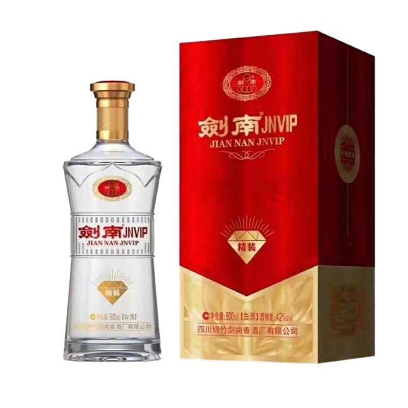 剑南春酒厂 剑南JNVIP精装52度500ml*6瓶整箱装 送礼婚庆