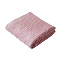 三极户外(Tri-polar)日式全棉天竺棉单人被套单件被罩TP2961 牛仔蓝细条 220*240cm