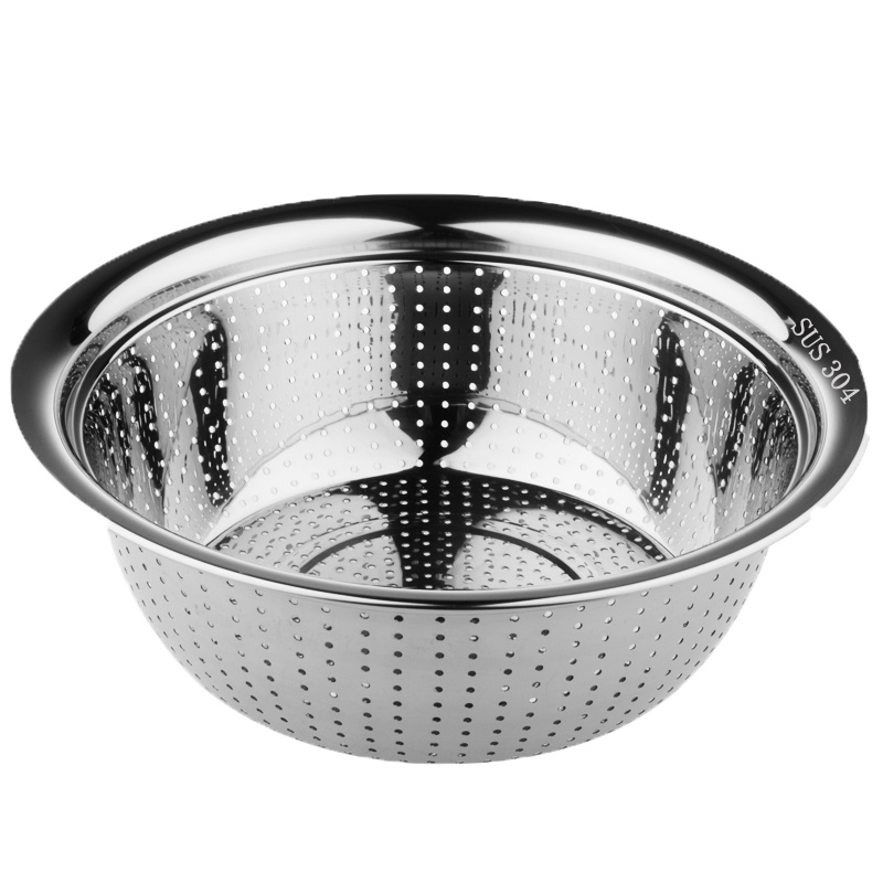 304不锈钢特厚沥水盆 32cm