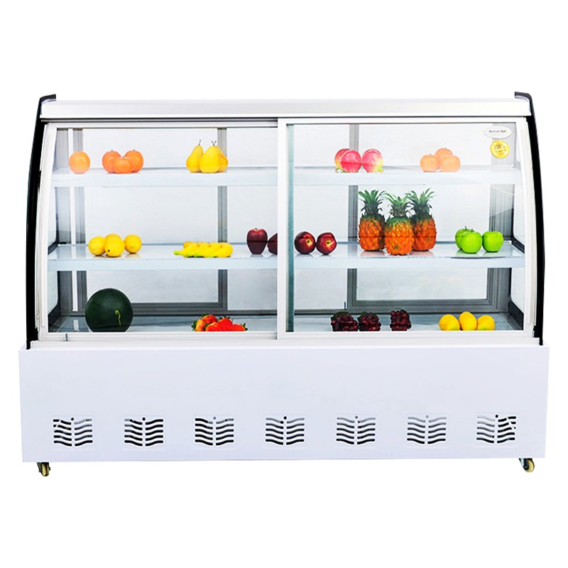 埃利斯(AILISI)DL-1500 1.5米 多功能商用展示柜 熟食柜 超市水果店 麻辣烫柜 商用冷柜 冰柜