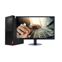 联想(Lenovo)启天M425 19.5英寸商用台式电脑（I7-8700 8G 1T 2G独显 DVDRW)