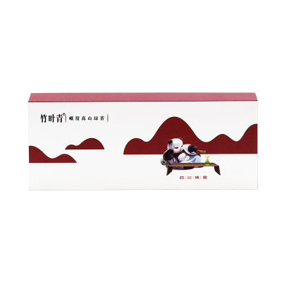 竹叶青绿茶熊猫小竹子特级(品味)定制礼盒40g