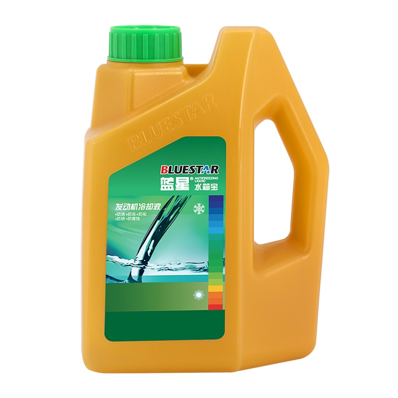蓝星防冻液 发动机冷却液防沸防腐蚀四季通用型 绿色-35℃/4kg