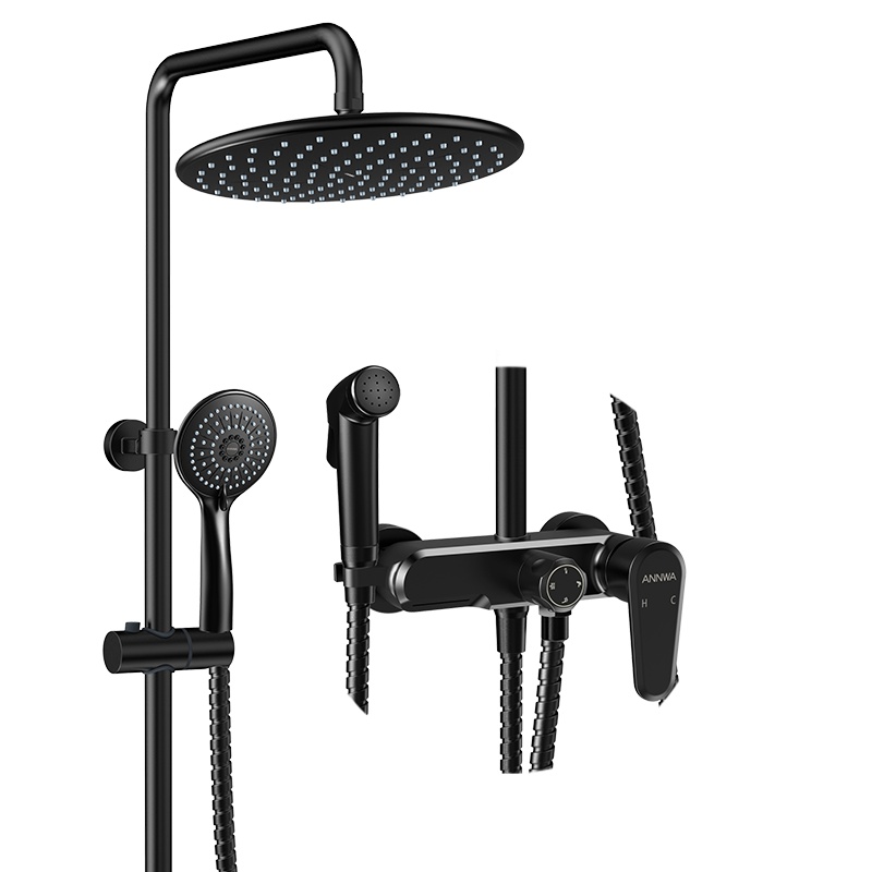 安华（ANNWA）卫浴马桶坐便器淋浴花洒套装 超旋虹吸式坐便器ab13001