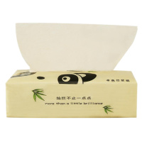 灿点本色竹浆抽纸80抽/包 家用抽取式餐巾纸实惠装面巾纸卫生纸抽