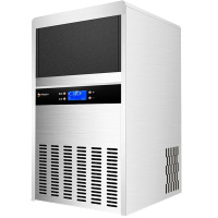 德玛仕(DEMASHI)制冰机商用 方冰全自动大型小型 家用专业级QS-100D-1