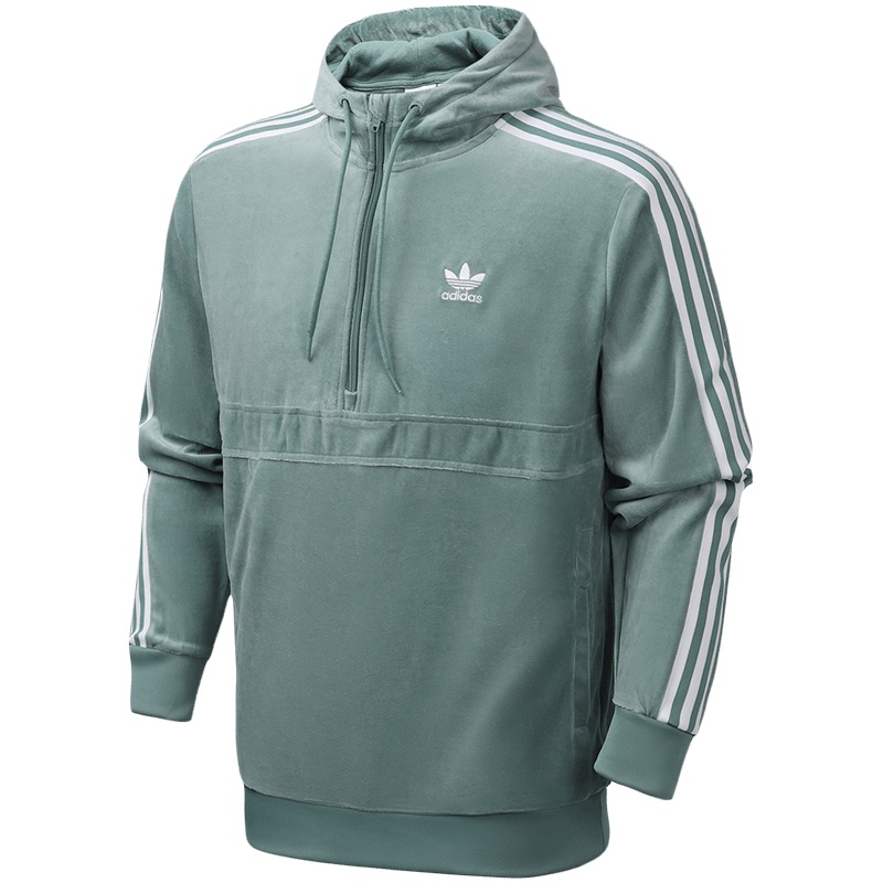 adidas阿迪达斯三叶草男装运动服休闲连帽卫衣DV1624