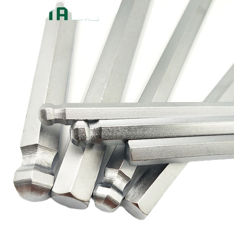 世达(SATA) 80112A 铬钒钢特长球头内六角扳手6MM