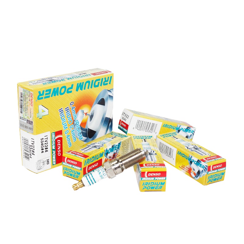 电装(DENSO)单铱金火花塞ITV22适用于致胜2.0T/翼虎/锐界/沃尔沃S60V40/捷豹/揽胜(单支装)