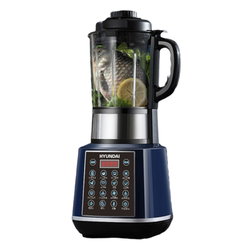 HYUNDAI破壁机 家用多功能加热破壁料理机果汁机早餐机辅食机绞肉馅机榨汁机智能豆浆机