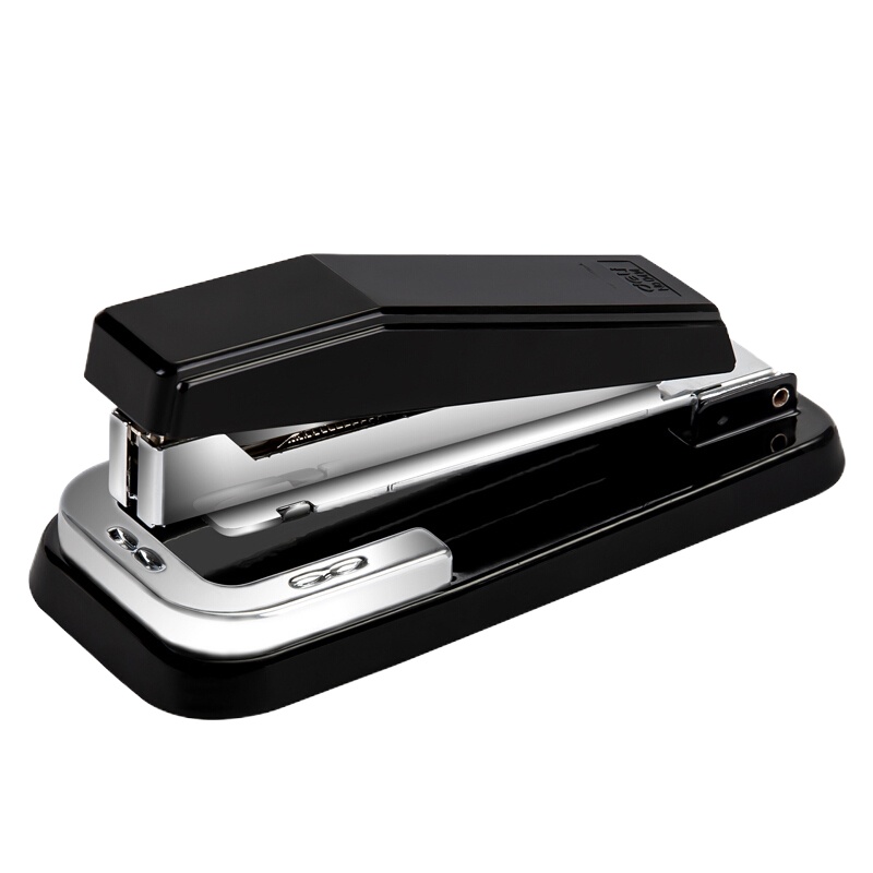 得力0414订书机 黑色 单台装(J)