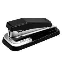 得力0414订书机 黑色 单台装(J)