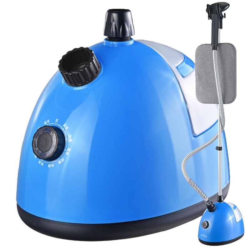 强力大蒸汽服装店商用挂烫机挂立式熨斗电熨黄金蛋衣服熨烫机家用实体店 天蓝色带烫板