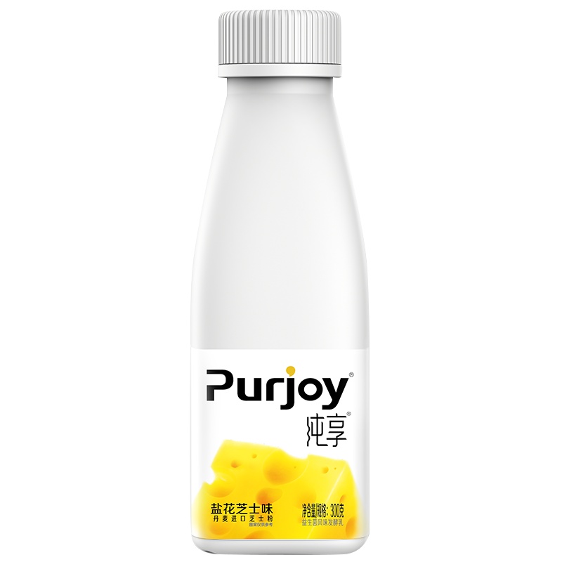 君乐宝 纯享盐花芝士低温冷藏风味酸奶酸牛奶300g*6瓶