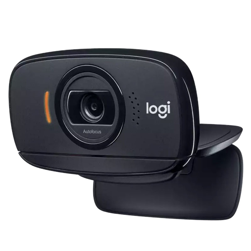 罗技（Logitech）B525高清网络摄像头 旋转折叠笔记本台式机摄像头 网课 视频会议 B525高清摄像头