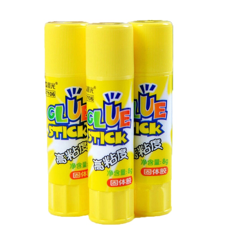 晨光(M&G)MG7106 8g固体胶3个 高粘度固体胶 胶棒胶水固体胶 学生办公用品财务用品