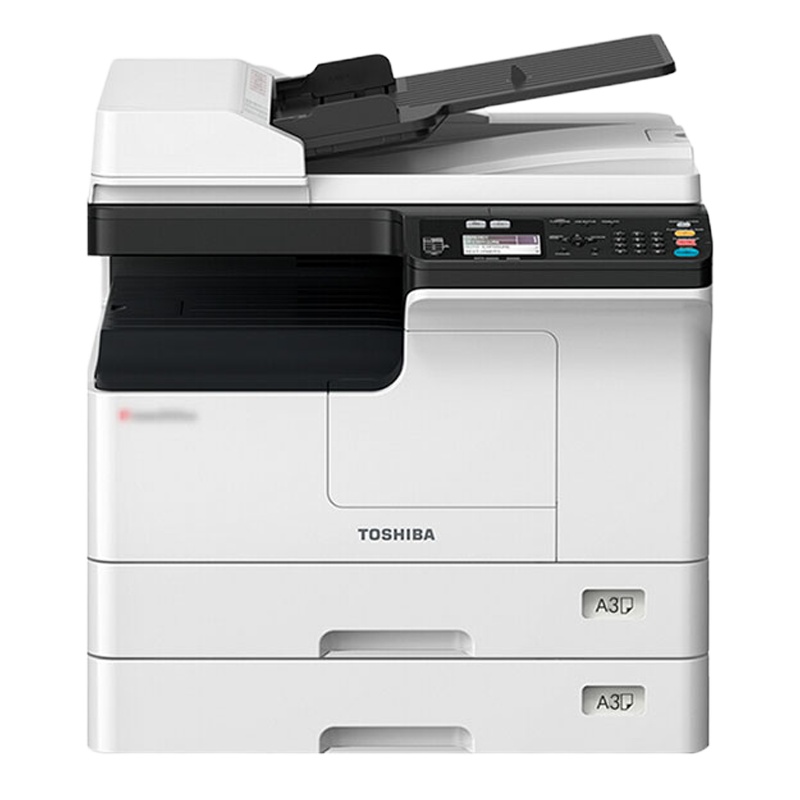 东芝(TOSHIBA) A3激光黑白复印机 DP-2523AD 打印/复印/扫描/+输稿器+第二纸盒+机柜 不含安装