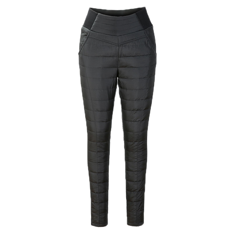 高梵羽绒裤女2019新款时尚外穿冬季加厚白鸭绒弹力修身保暖小脚裤