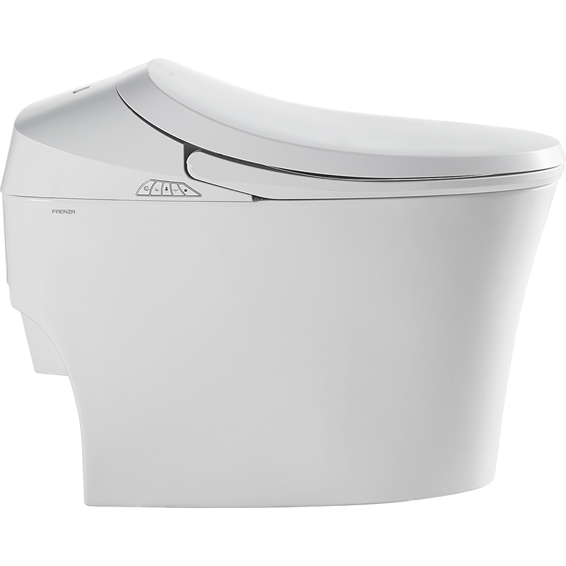 法恩莎卫浴智能马桶自动感应翻盖自动冲水即热式带烘干功能家用座便器多功能座便器F1-2