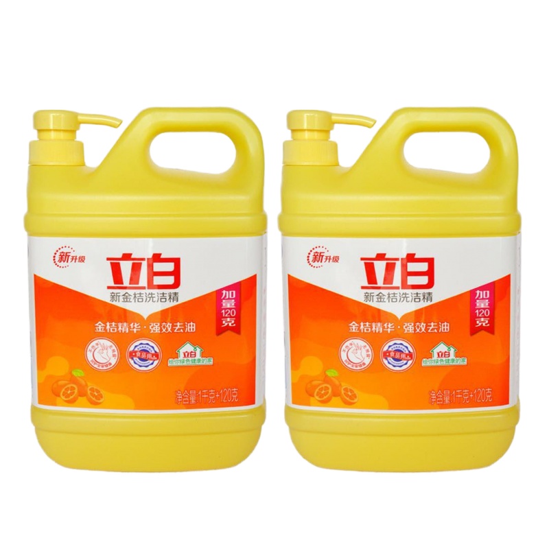 新金桔洗洁精408g1瓶 洗洁精新金桔洗涤剂锅碗水果食品用家庭装