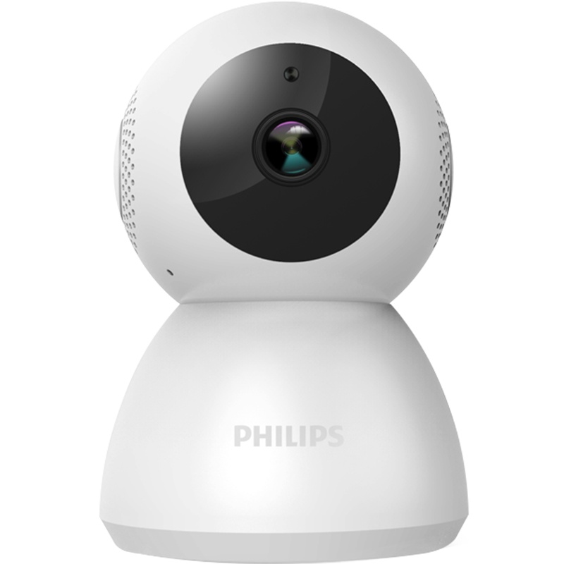 飞利浦家用网络摄像机云台版1080P高清夜视双向对讲