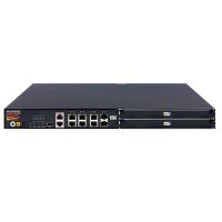 华为(HUAWEI)USG6106-AC 企业级多功能机架式防火墙固定端口4GE+2combo