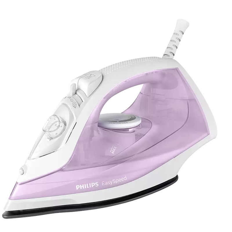 飞利浦(Philips)蒸汽电熨斗 家用蒸汽电熨斗家用手持挂烫机电烫斗 四档控温烫衣1700W不黏底板 GC1743