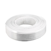 金山(JINSHAN)国标铜芯护套线 软护套线 电线 电缆 RVV4*2.5白100米/盘