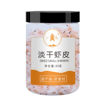 八荒 虾皮 海产干货 小虾米 紫菜虾米汤煲汤材料 虾皮80g