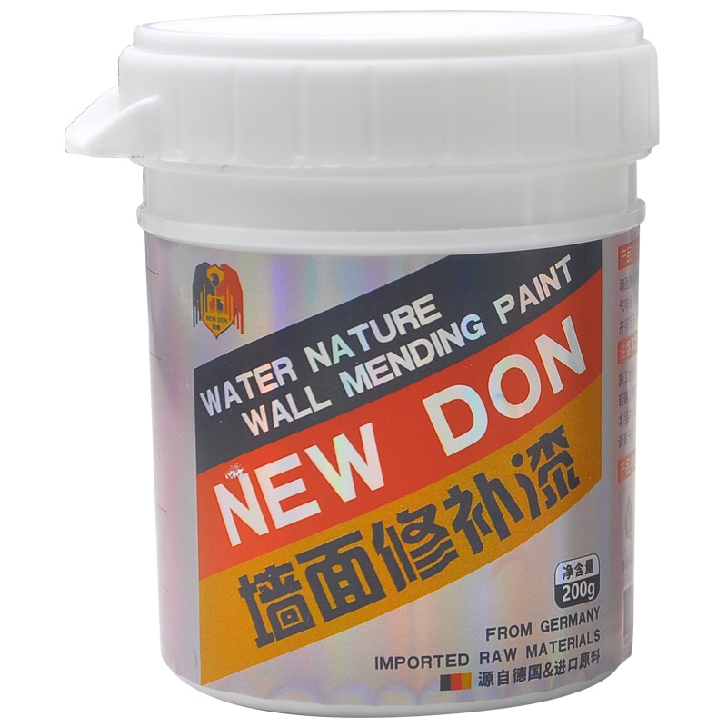 纽盾(NEWDON)墙面修补膏修补漆腻子粉补墙膏补墙漆环保大容量耐水墙体钉眼裂缝补洞白色涂料 200g/补墙漆