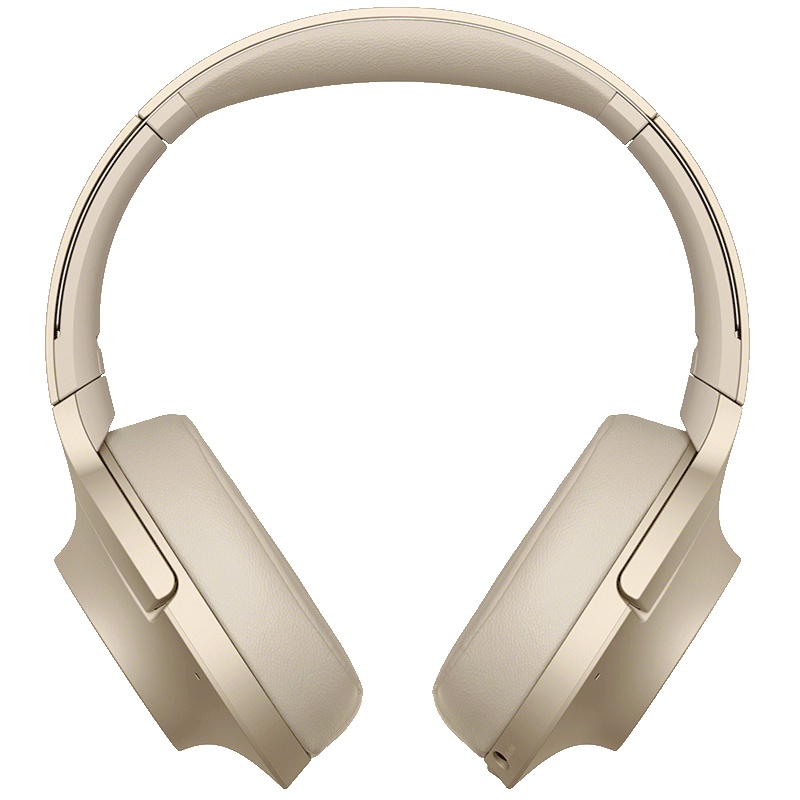 索尼 WH-H900N头戴式无线蓝牙降噪耳机hifi重低音炮 浅金色