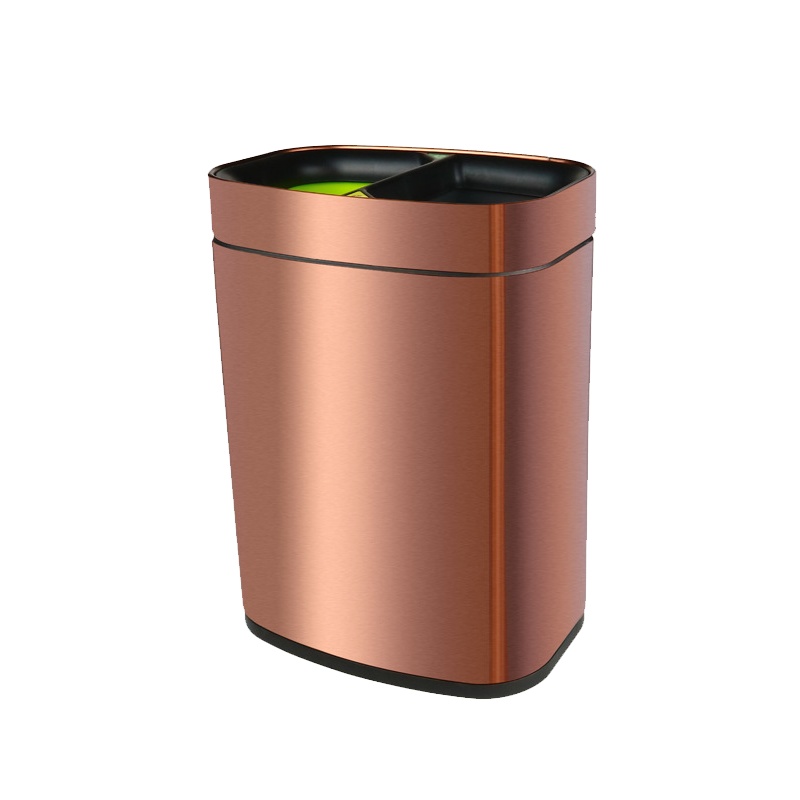 是尚 分类垃圾桶 方形圆形脚踏垃圾桶 一个装