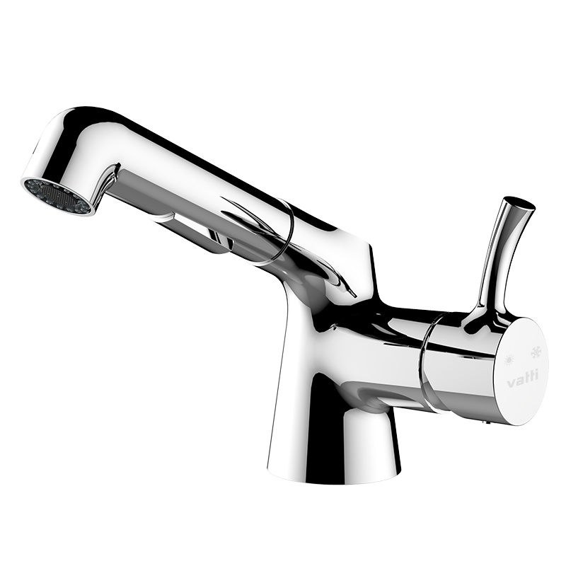 华帝(VATTI)浴室冷热水龙头健康卫浴龙头 2功能抽拉式面盆龙头 洗脸盆龙头 042200