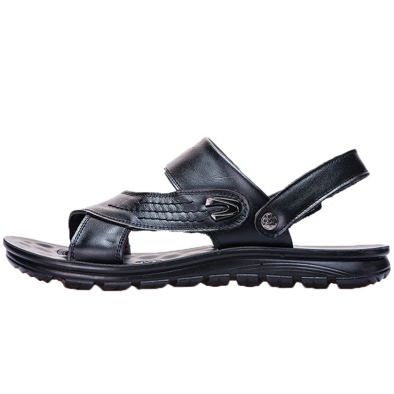 双星男士凉鞋2020年夏季沙滩鞋休闲凉拖鞋厚底防滑中年老爸鞋