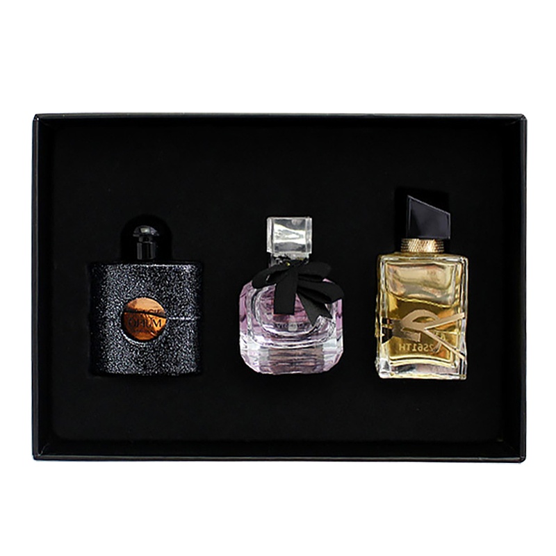 YSL圣罗兰Q版三件套香水中小样套装 无泵头