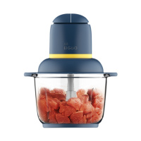 美的(Midea)多功能绞肉机搅拌机家用电动小型碎菜料理机加厚玻璃碗绞肉杯2L大容量纯铜电机打蒜蓉辣椒酱LZ223C