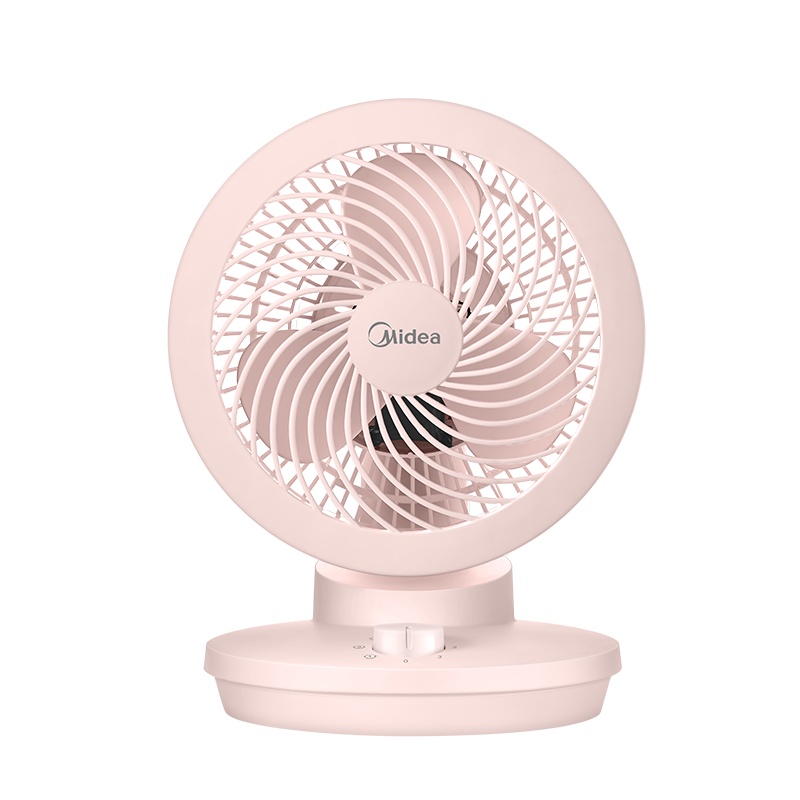 美的(Midea)循环扇 GAD18MP 涡轮空气对流循环扇 四季可用电风扇 三档风速 迷你风扇 办公室风扇 桌面台扇