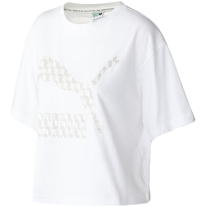 PUMA彪马女装运动服休闲圆领短袖T恤598968