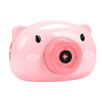 小囤鼠 网红吹泡泡机照相机儿童电动玩具抖音同款