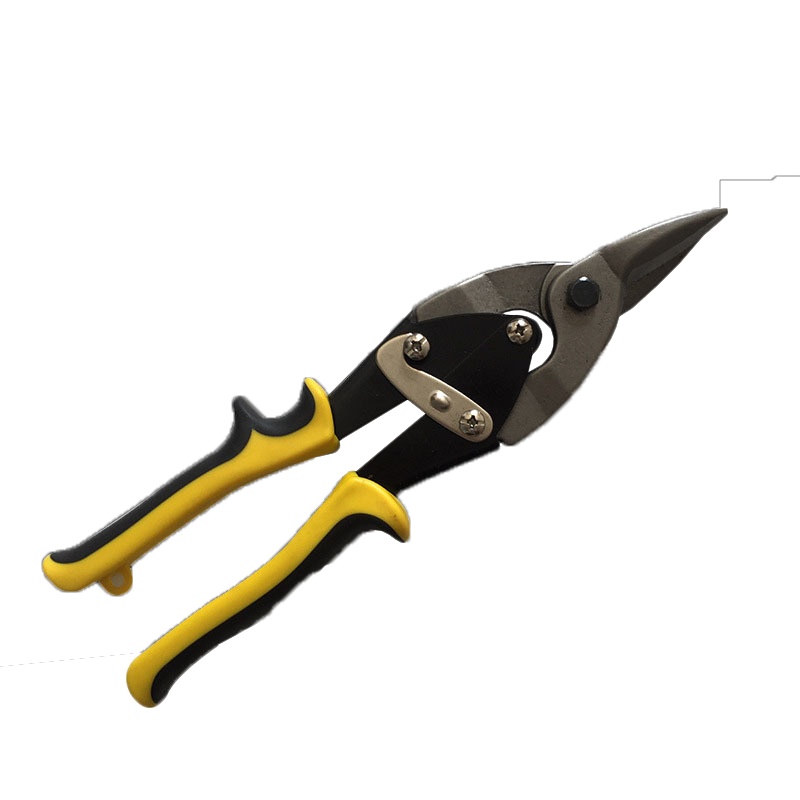 规格【10寸250MM直头/右弯/左弯 规格备注】10寸美式右弯直头左弯航空剪 五金工具多功能铁皮剪