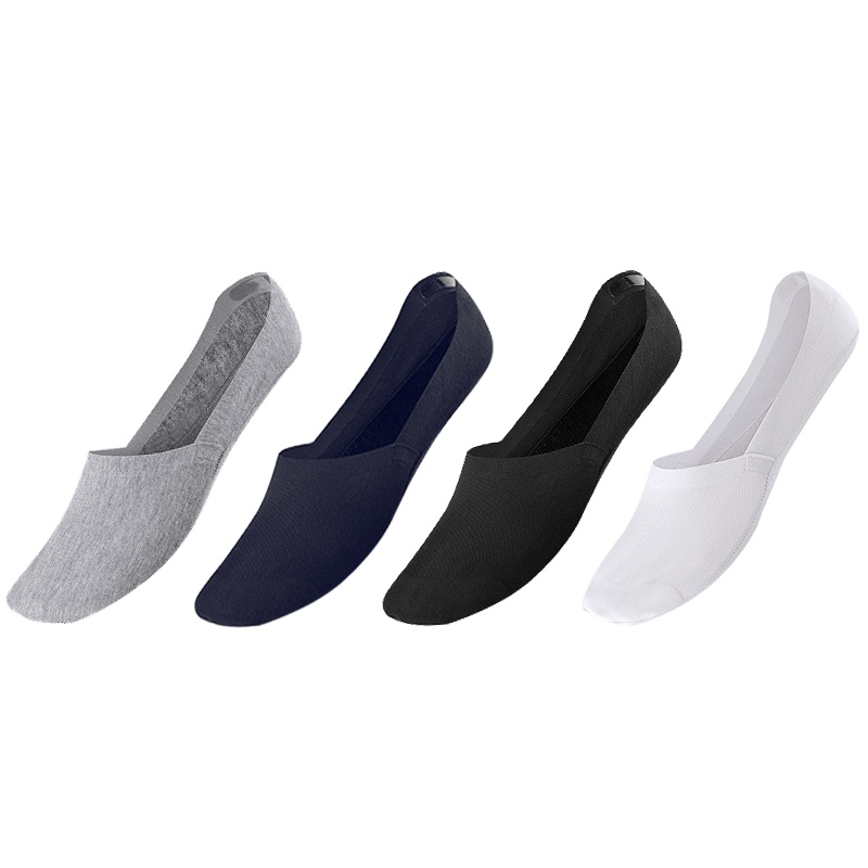 隐形船袜男莫代尔薄男棉袜透气防臭夏季短袜浅口硅胶防滑袜子nan